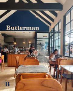 Butterman, A comfy pastry cafe in Canggu